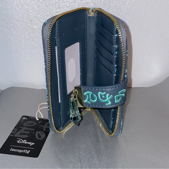 Loungefly Disney Atlantis 20th Anniversary Kida and Milo Wallet - Picture 7 of 9